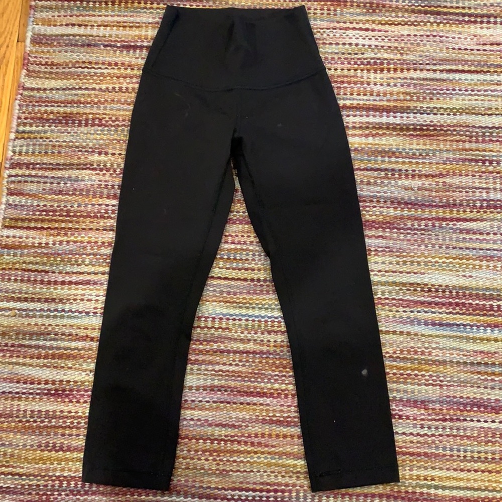Lululemon Align black cropped leggings